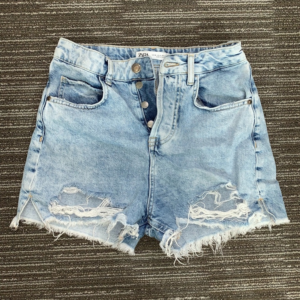 High waisted shorts